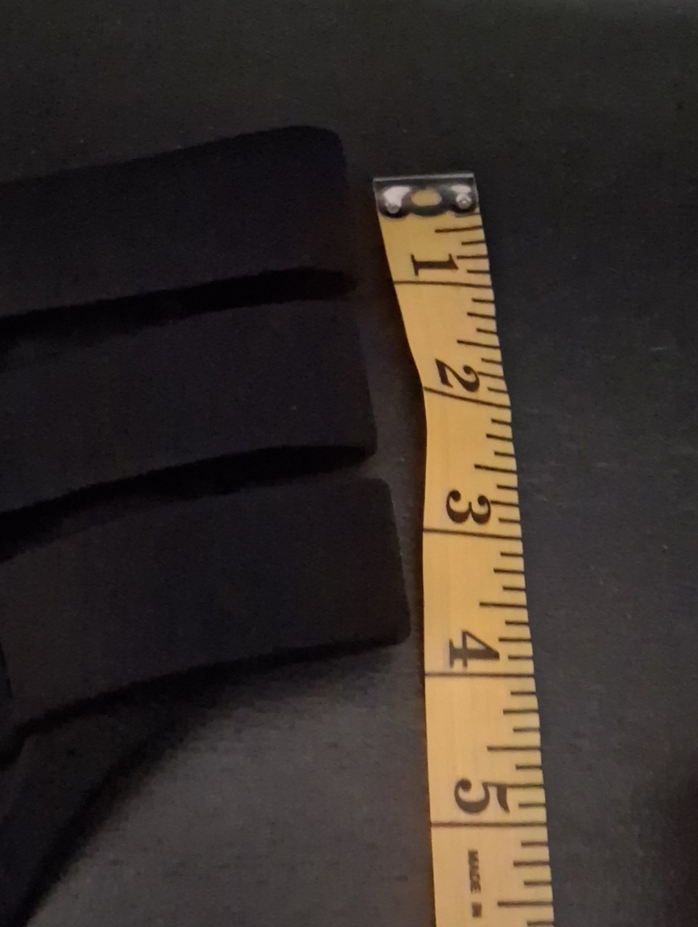 High-Waist Black Bikini Bottom with Side Strap Details - Picture 6 of 6